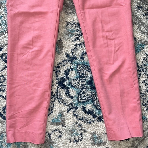 ZARA Pink Trousers with Ruffle detail Great looking Business Casual pant size XS - Picture 6 of 7